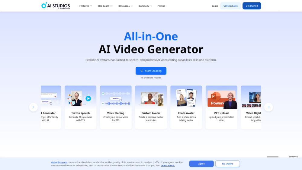 Top AI STUDIOS Alternatifi