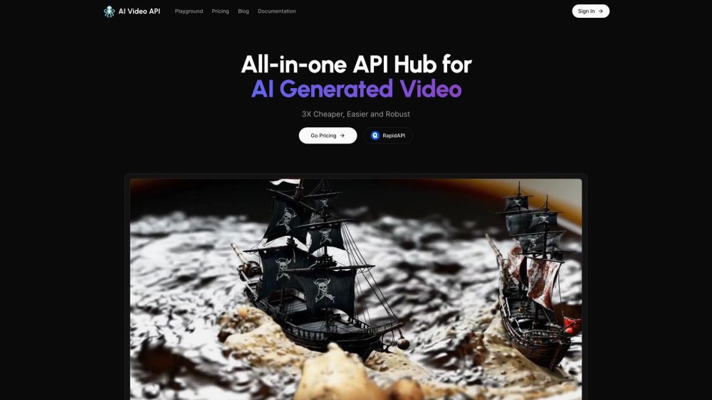Top AI Video API Alternative