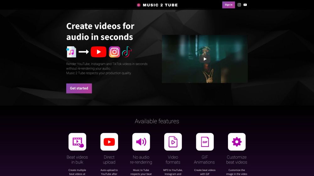 Top Music 2 Tube Alternative