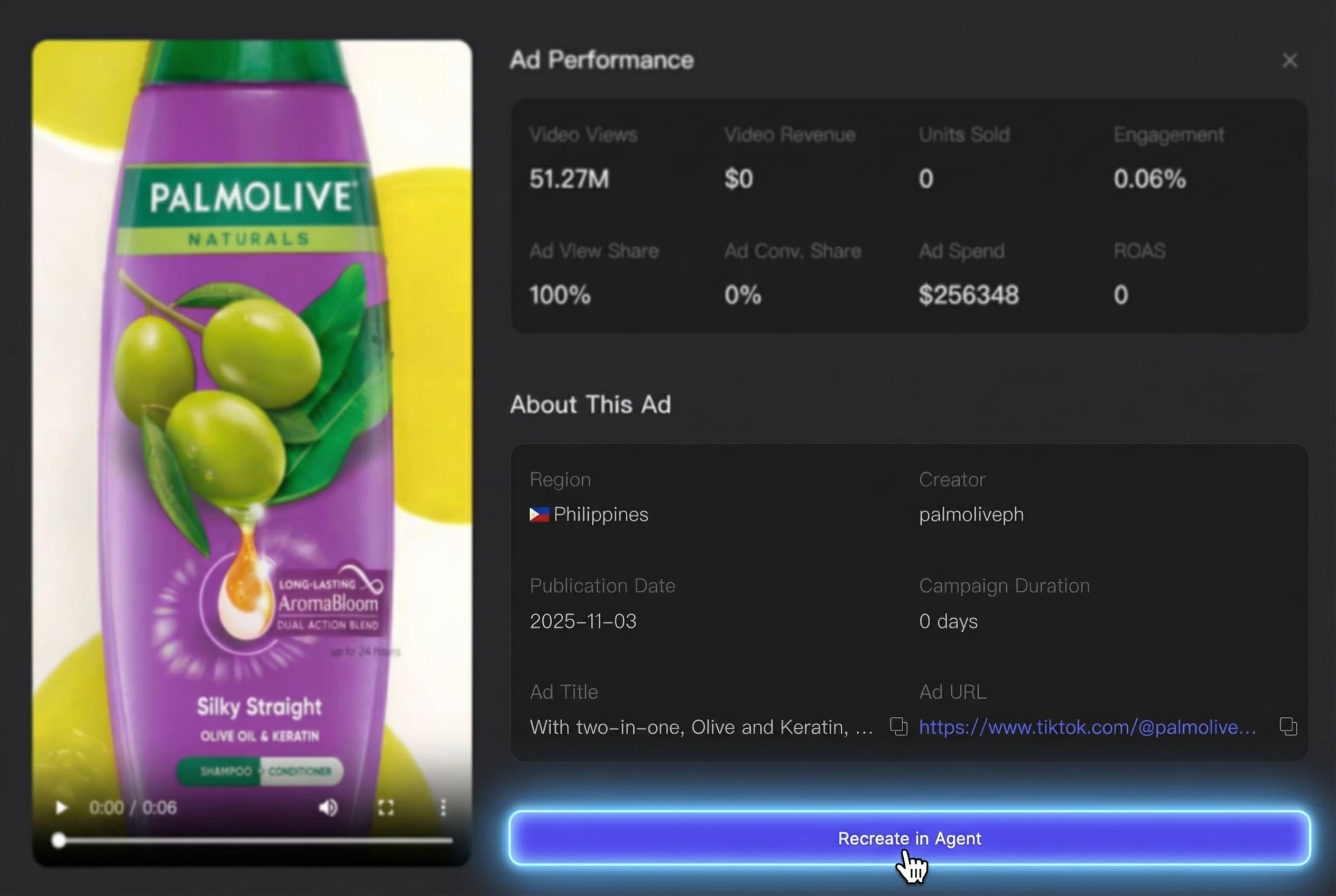 Topview Recreate Interface