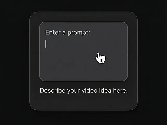 Prompt input interface for Happy Horse 1.0