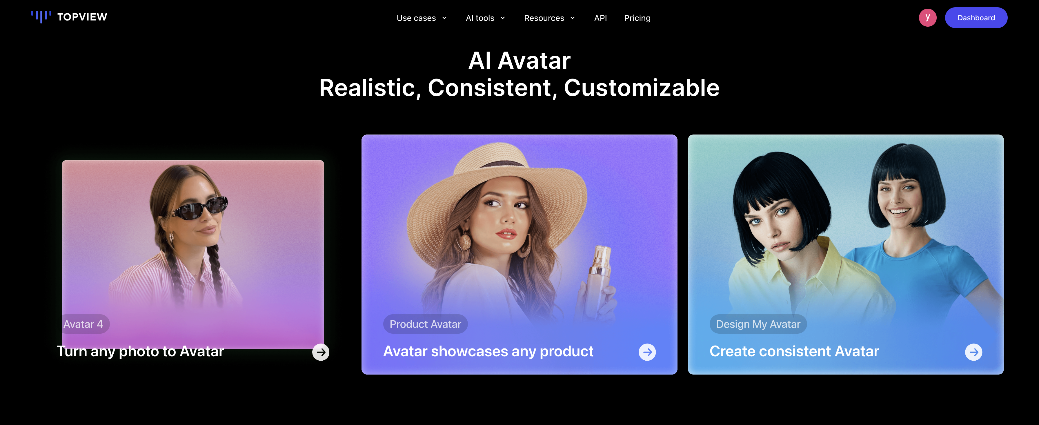 Topview Avatar Example