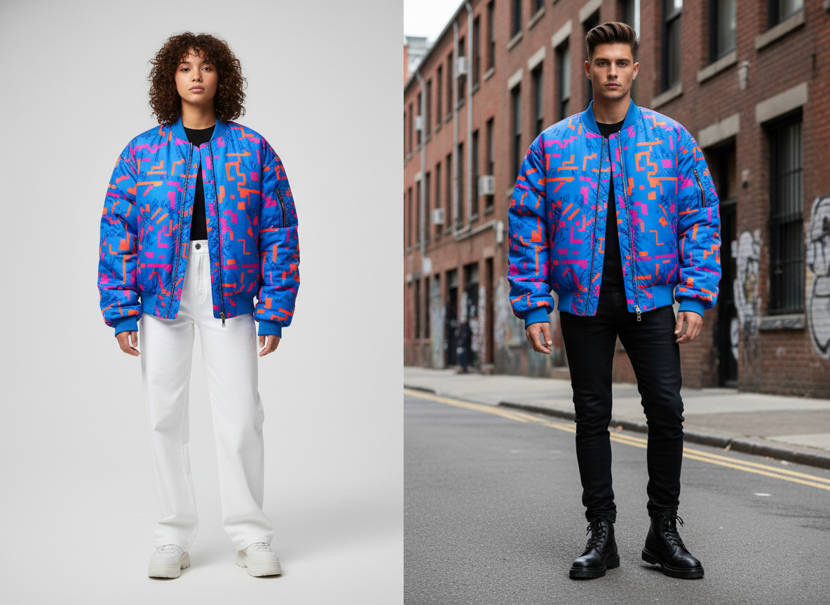 Model Swapping & Virtual Try-On Example