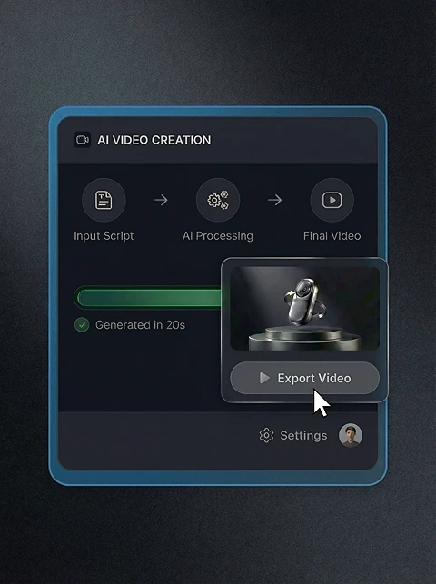 🚀 Generate viral, high-converting product videos in minutes