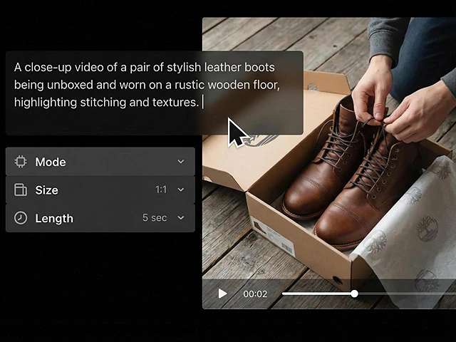 Turn any text into a high-impact business video
