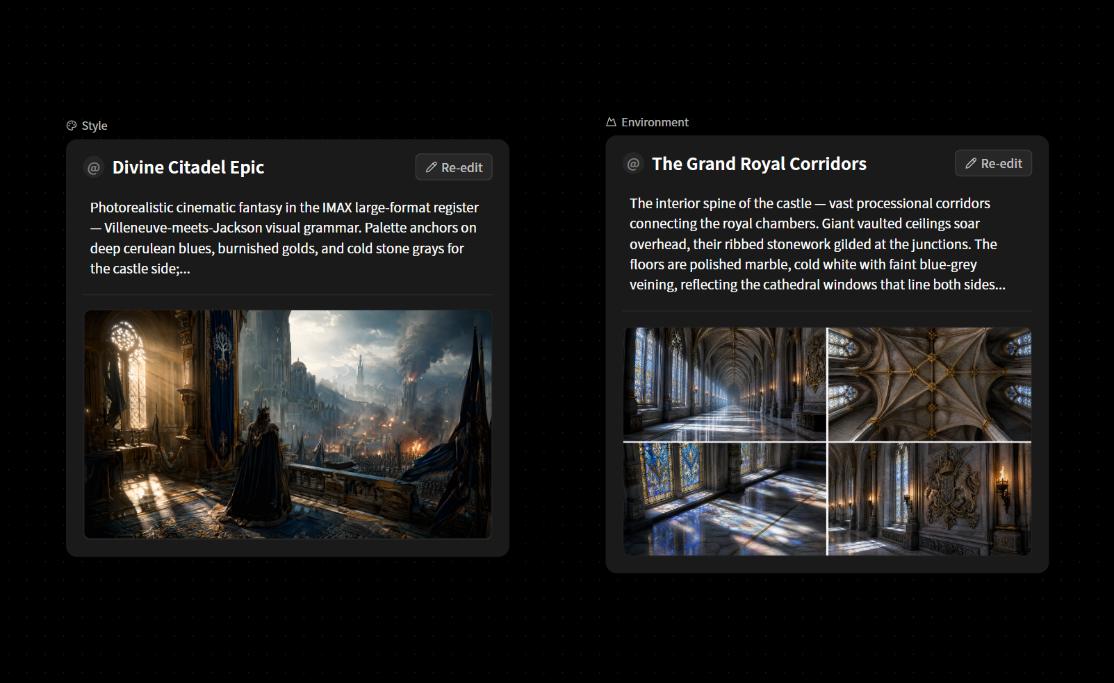 Topview AI Canvas storyboard layout with scenes, assets, and references organized on one canvas