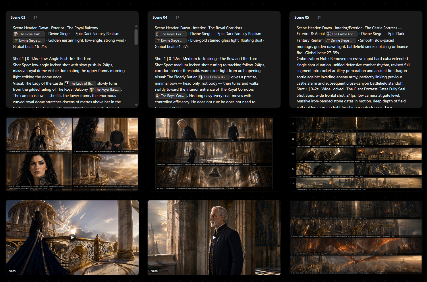 Generate the final AI video from approved scenes on Topview AI Canvas