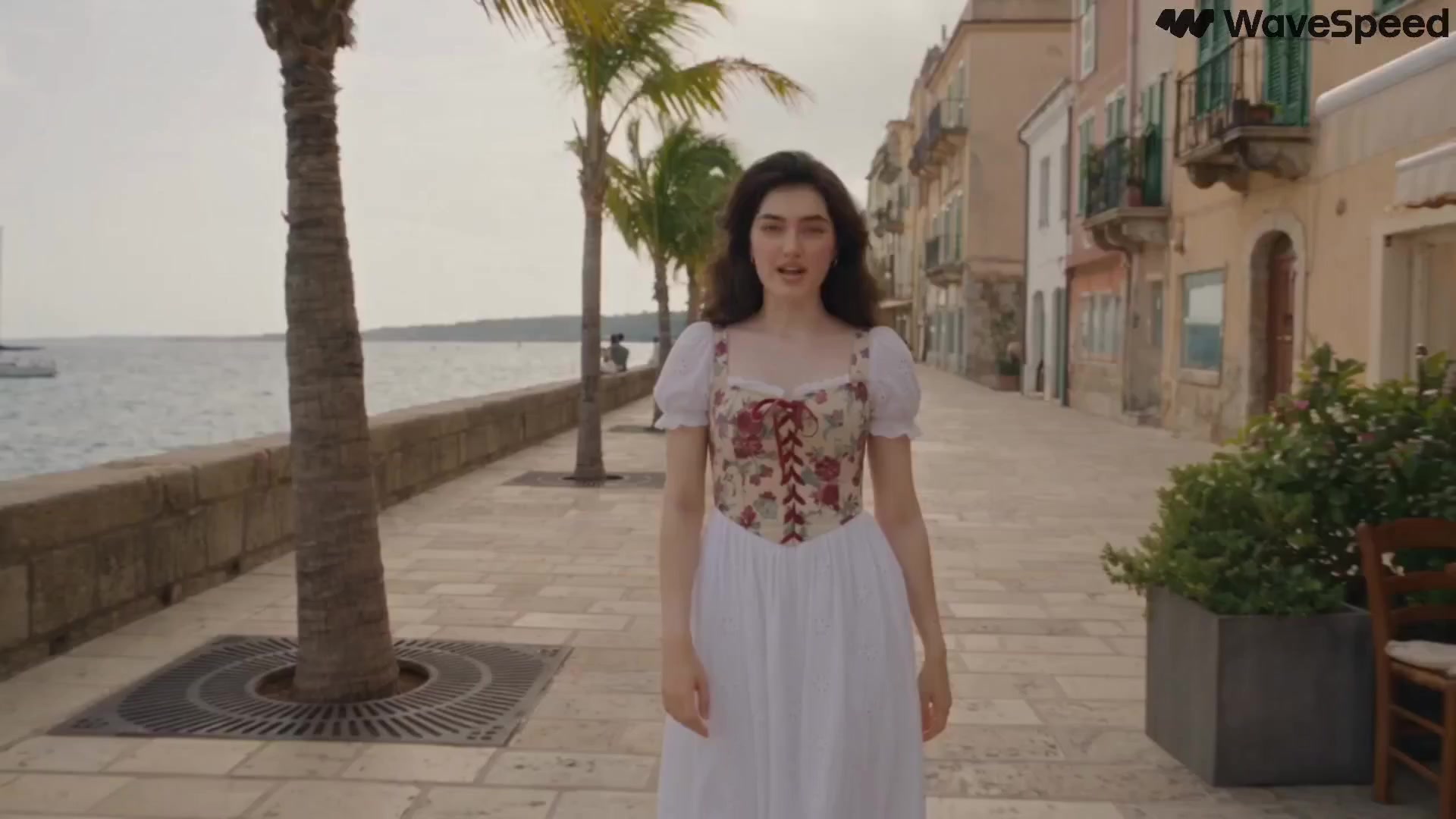 Mediterranean Seaside Romantic Musical - One-Take Cinematic
