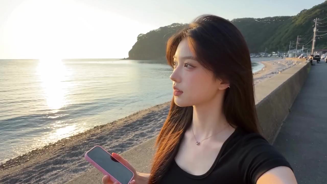 Japanese Coastal Travel Vlog Storyboard