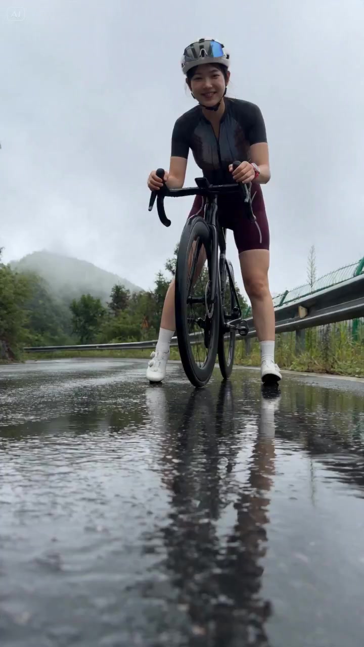 Authentic Cycling Vlog: Post-rain Mountain Road