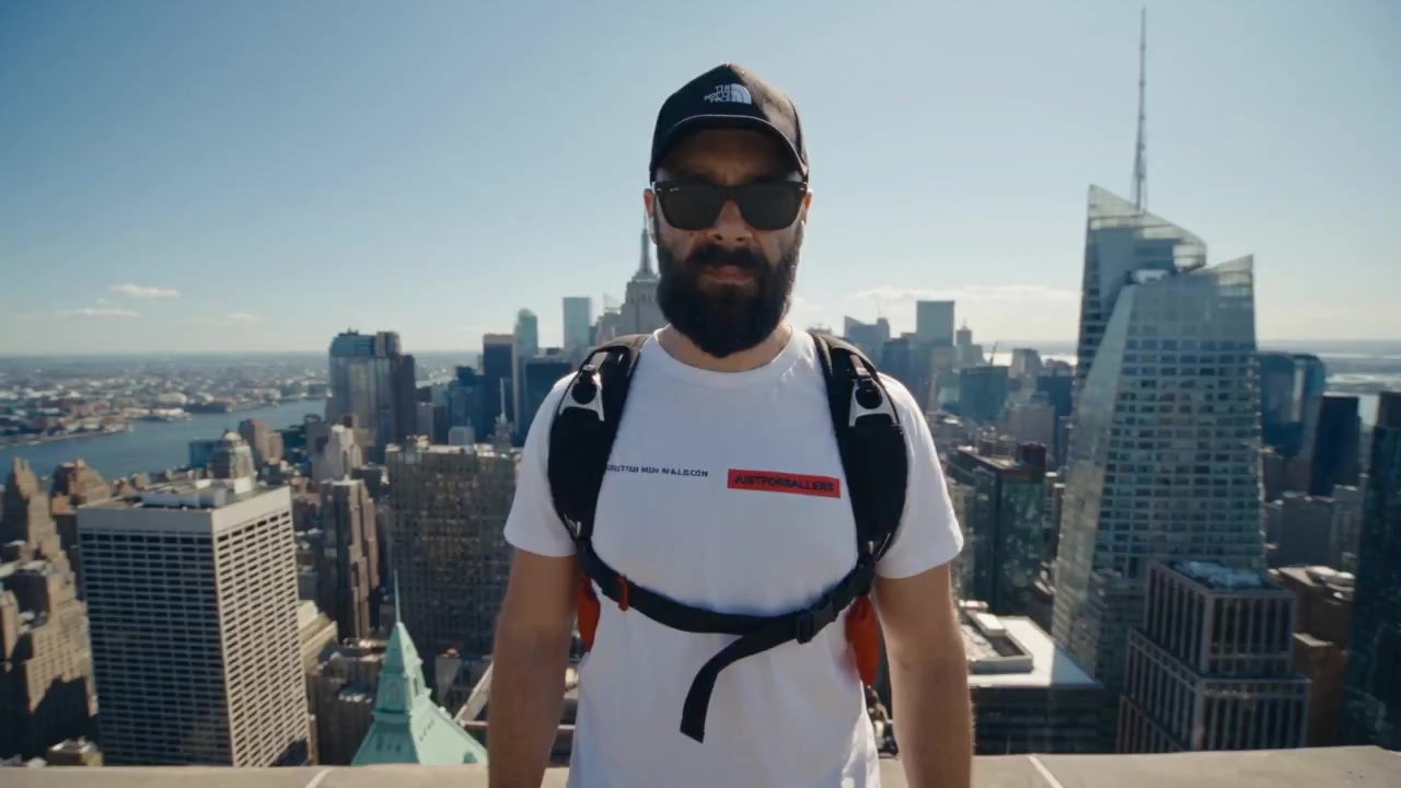 NYC Wingsuit One-Take: Rooftop to Hot Dog